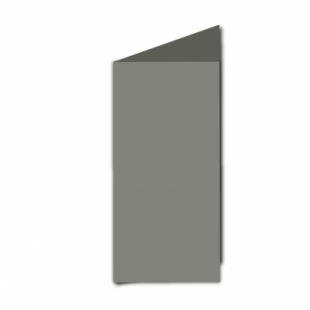 Slate Grey Card Blanks Double Sided 240gsm-DL-Portrait