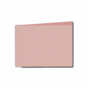 Baby Pink Card Blanks Double Sided 240gsm-A6-Landscape