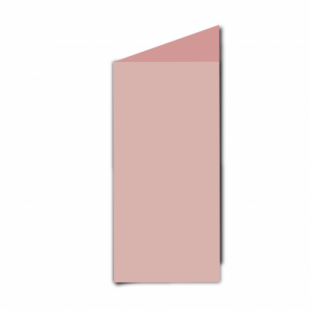 Baby Pink Card Blanks Double Sided 240gsm-DL-Portrait