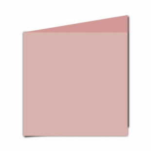 Baby Pink Card Blanks Double Sided 240gsm-Large Square-Portrait