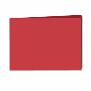 Christmas Red Card Blanks Double Sided 240gsm-A5-Landscape