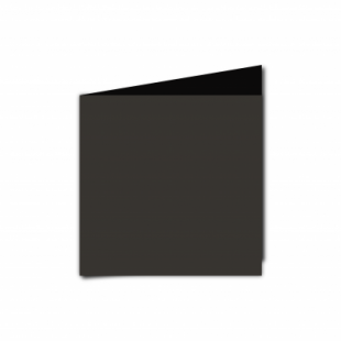 Black Card Blanks Double Sided 240gsm-Small Square-Portrait