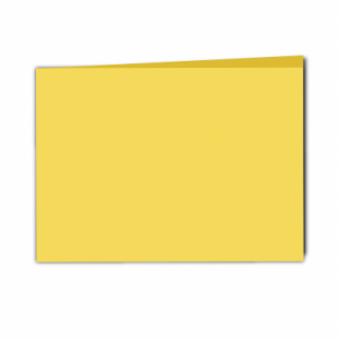 Daffodil Yellow Card Blanks Double Sided 240gsm-A5-Landscape
