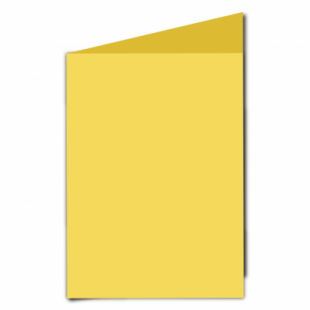 Daffodil Yellow Card Blanks Double Sided 240gsm-A5-Portrait