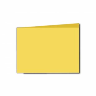 Daffodil Yellow Card Blanks Double Sided 240gsm-A6-Landscape