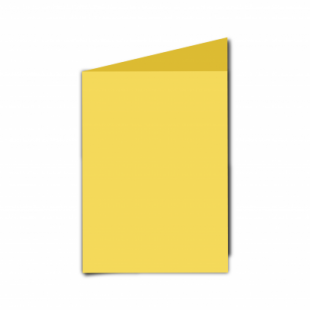 Daffodil Yellow Card Blanks Double Sided 240gsm-A6-Portrait