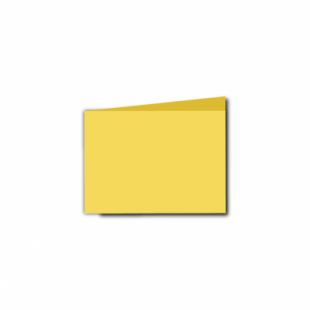 Daffodil Yellow Card Blanks Double Sided 240gsm-A7-Landscape