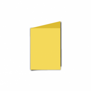 Daffodil Yellow Card Blanks Double Sided 240gsm-A7-Portrait
