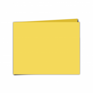 Daffodil Yellow Card Blanks Double Sided 240gsm-5"x7"-Landscape