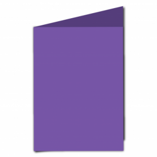 Dark Violet Card Blanks Double Sided 240gsm-A5-Portrait