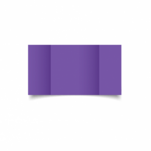 Dark Violet Card Blanks Double Sided 240gsm-Large Square-Gatefold
