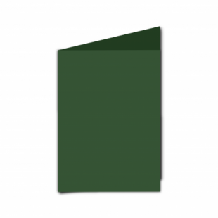 Dark Green Card Blanks Double Sided 240gsm-A6-Portrait