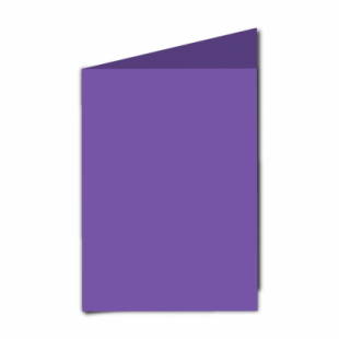 Dark Violet Card Blanks Double Sided 240gsm-5"x7"-Portrait
