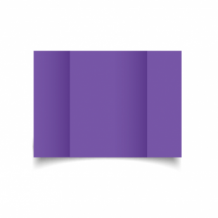 Dark Violet Card Blanks Double Sided 240gsm-A5-Gatefold
