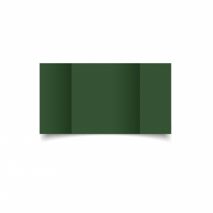 Dark Green Card Blanks Double Sided 240gsm-Large Square-Gatefold