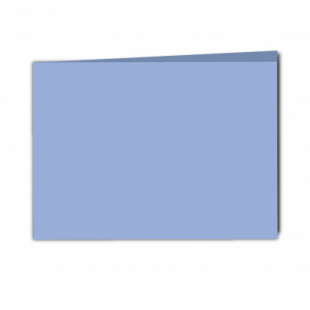 Marine Blue Card Blanks Double Sided 240gsm-A5-Landscape