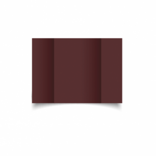 Maroon Card Blanks Double Sided 240gsm-A6-Gatefold