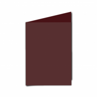 Maroon Card Blanks Double Sided 240gsm-A6-Portrait