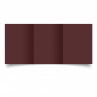 Maroon Card Blanks Double Sided 240gsm-A6-Trifold