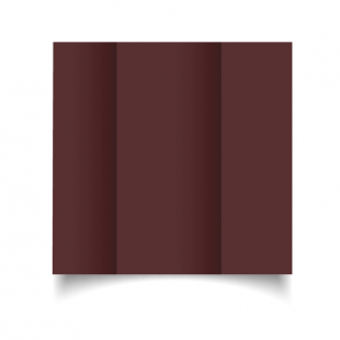 Maroon Card Blanks Double Sided 240gsm-DL-Gatefold