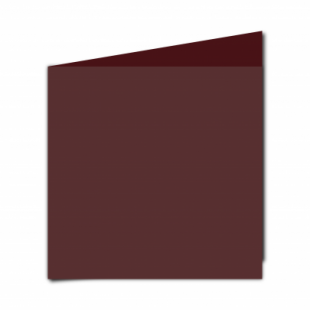 Maroon Card Blanks Double Sided 240gsm-Large Square-Portrait