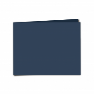 Navy Card Blanks Double Sided 240gsm-5"x7"-Landscape