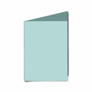 Pale Turquoise Card Blanks Double Sided 240gsm-A6-Portrait
