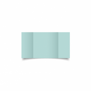 Pale Turquoise Card Blanks Double Sided 240gsm-Small Square-Gatefold
