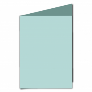 Pale Turquoise Card Blanks Double Sided 240gsm-A5-Portrait