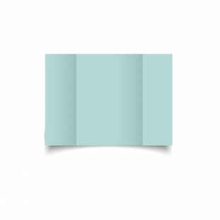Pale Turquoise Card Blanks Double Sided 240gsm-A6-Gatefold
