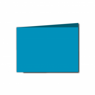 Ocean Blue Card Blanks Double Sided 240gsm-A6-Landscape