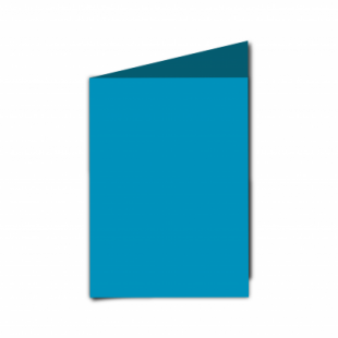 Ocean Blue Card Blanks Double Sided 240gsm-A6-Portrait