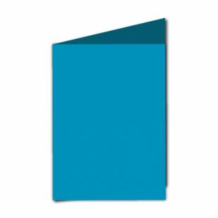 Ocean Blue Card Blanks Double Sided 240gsm-5"x7"-Portrait