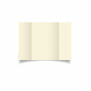 Ivory Linen Card Blanks 255gsm-A6-Gatefold