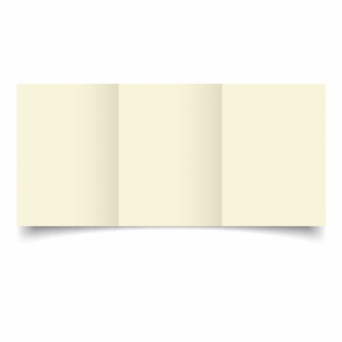 Ivory Linen Card Blanks 255gsm-A6-Trifold