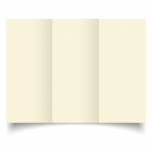 Ivory Linen Card Blanks 255gsm-DL-Trifold