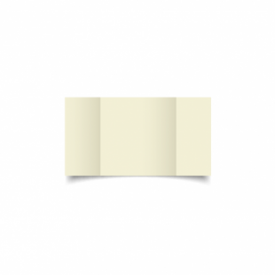 Ivory Linen Card Blanks 255gsm-Small Square-Gatefold