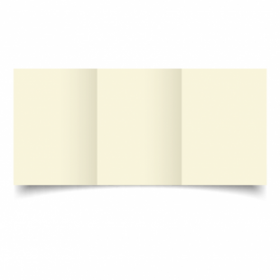 Ivory Hammered Card Blanks 255gsm-A6-Trifold