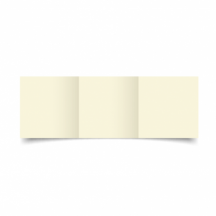 Ivory Hammered Card Blanks 255gsm-Small Square-Trifold