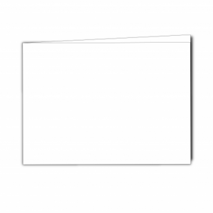 White Linen Card Blanks 255gsm-A5-Landscape