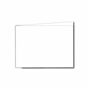 White Linen Card Blanks 255gsm-A6-Landscape