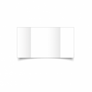 White Linen Card Blanks 255gsm-Large Square-Gatefold