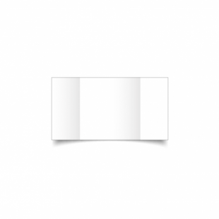 White Linen Card Blanks 255gsm-Small Square-Gatefold