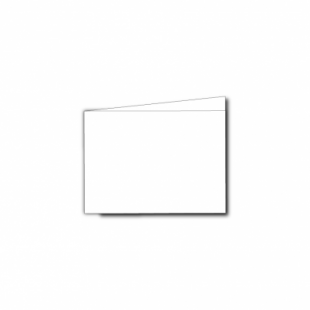 White Linen Card Blanks 255gsm-A7-Landscape