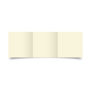 Ivory Hemp Card Blanks 255gsm-Small Square-Trifold