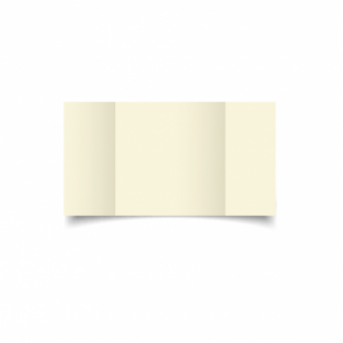 Ivory Hopsack Card Blanks 255gsm-Large Square-Gatefold