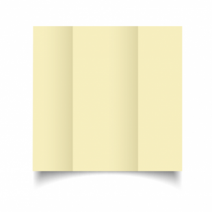 Rich Cream Linen Card Blanks 255gsm-DL-Gatefold