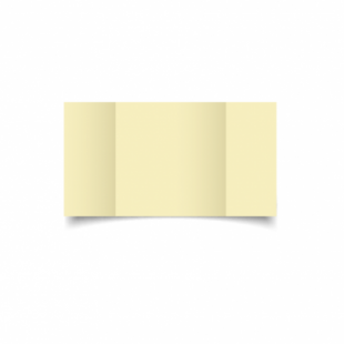 Rich Cream Linen Card Blanks 255gsm-Large Square-Gatefold