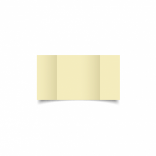 Rich Cream Linen Card Blanks 255gsm-Small Square-Gatefold