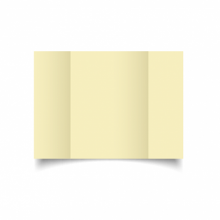 Rich Cream Hopsack Card Blanks 255gsm-A5-Gatefold